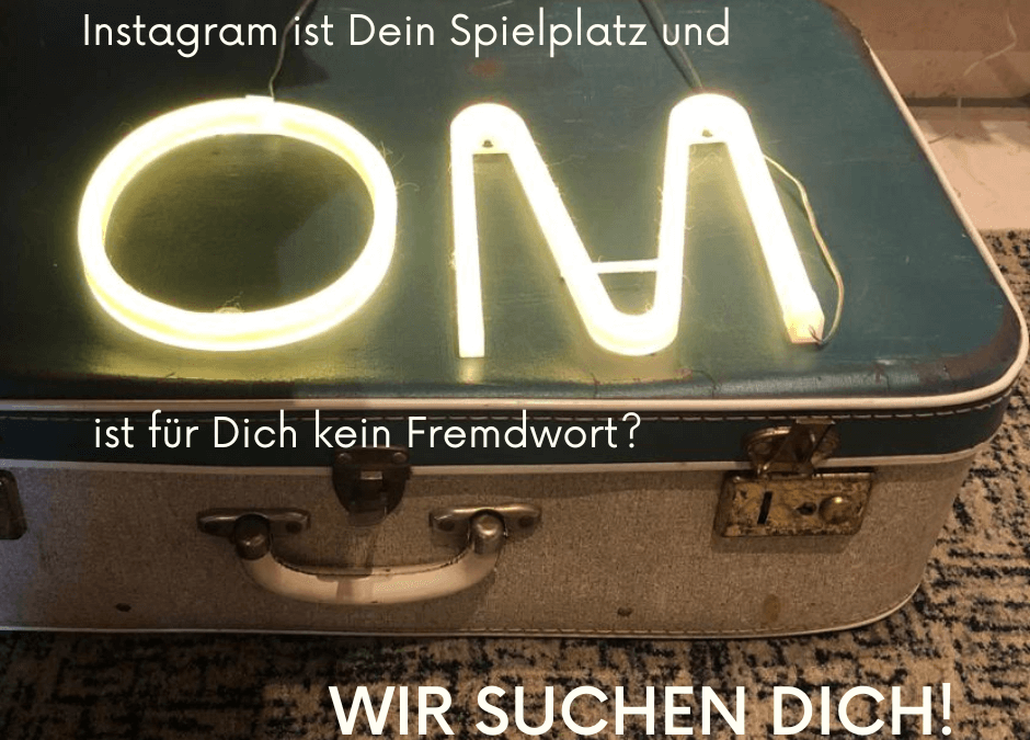 Wir suchen Unterstützung im Bereich Marketing